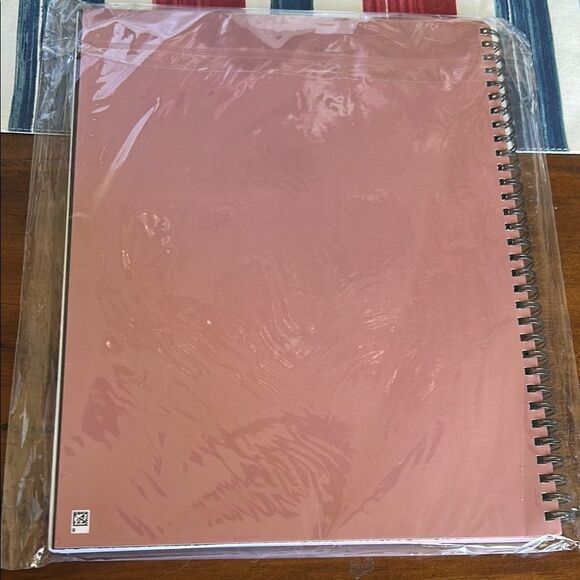 Elyse Breanne Santorini Gray and Pink Spiral Notebook new - Picture 5 of 5